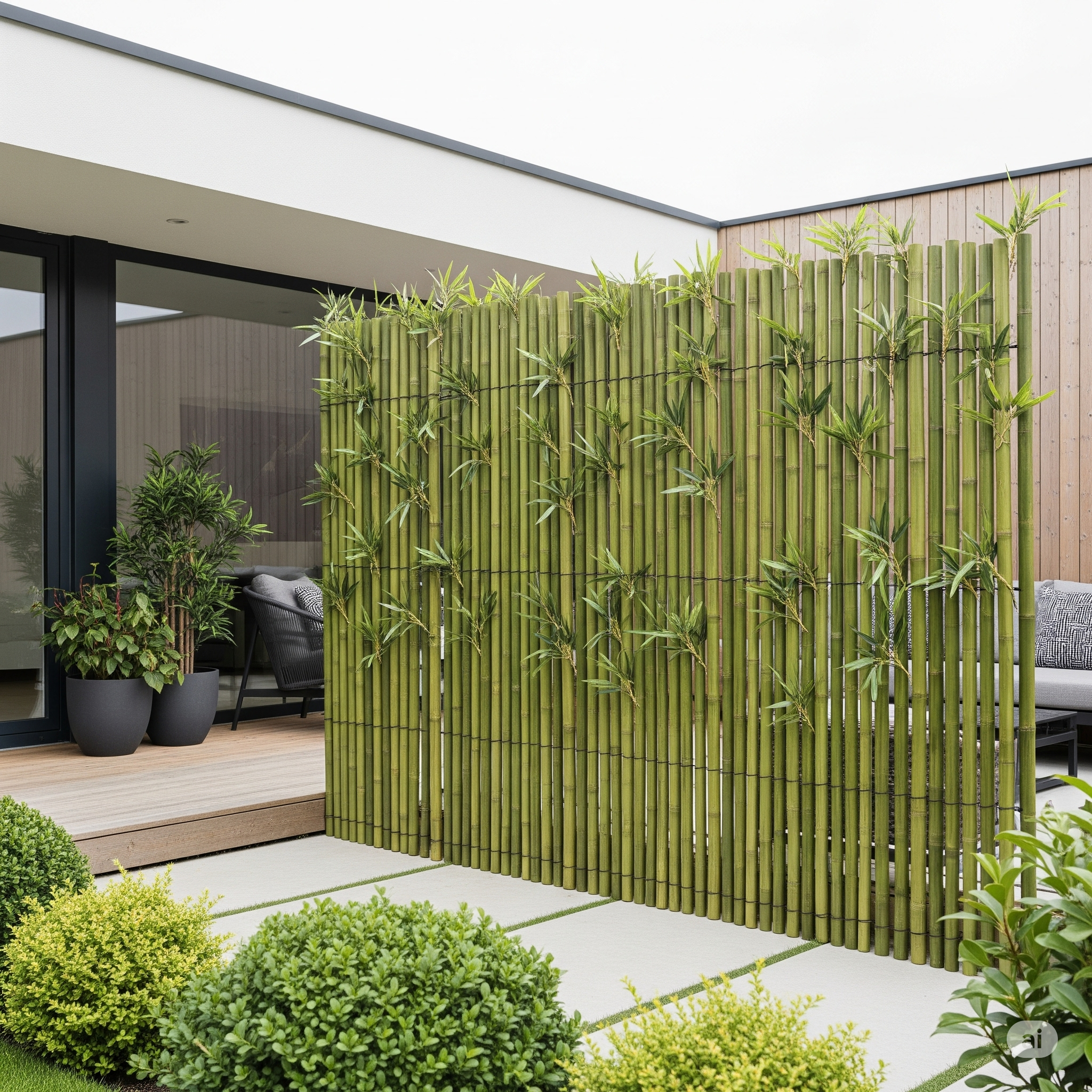 Artificial Bamboo Fencing